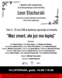 Bilety na: Mąż zmarł, ale już mu lepiej.